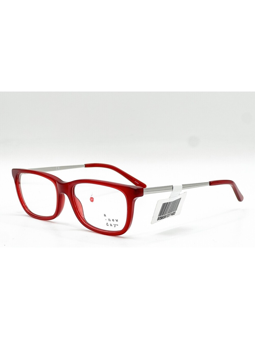 A New Day A32096 5523 Red Gunmetal Authentic Eyeglasses 53-16-140